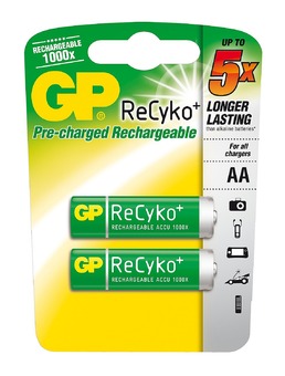 Akumulátor GP ReCyko+ 2100 mAh AA NiMH